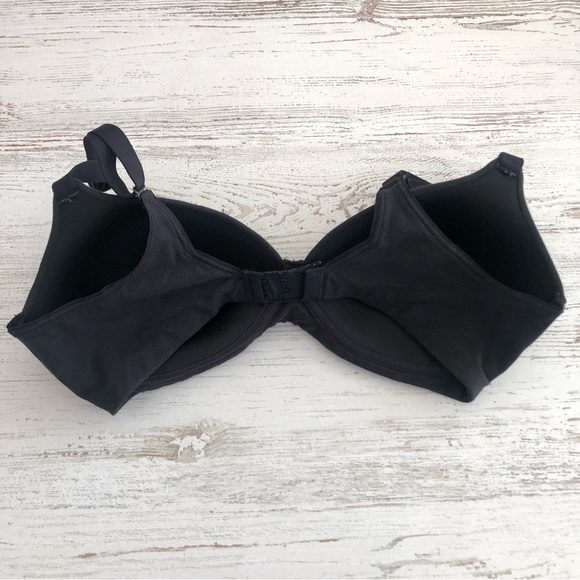 *3/$20* BALI Beauty by Bali Wireless T-Shirt Bra Black 36D - Picture 3 of 7